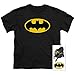 Batman Classic Logo Youth T Shirt (Small)