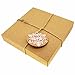Christmas Kraft Paper Gift Tags with Jute Twine for Gift Wrapping Packaging, Set of 50