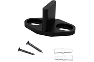 weidrtily ABS Barn Door Floor Guide Unfading Anti-rust Anti-corrosive Detachable Coated Home Farm Farmhouse Guides Hardware