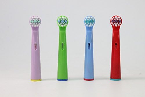 Soniultra 4 Pack Replacement Toothbrush Heads for Oral B EB-10a Childrens Electric Tooth Brush Head Compatible with models Triumph Professional Care Vitality &amp; Advance Power