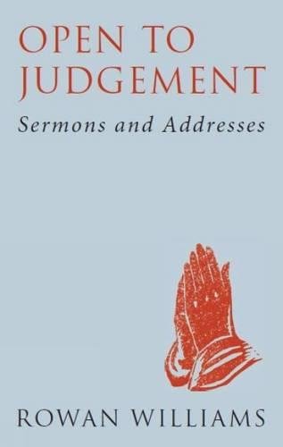 Open to Judgement by Master Rowan Williams