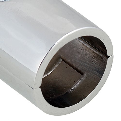 Silver Tee Connector Pipe Fitting Connector for 25mm Pipe Shelf Storage Rack - Thumbnail 3
