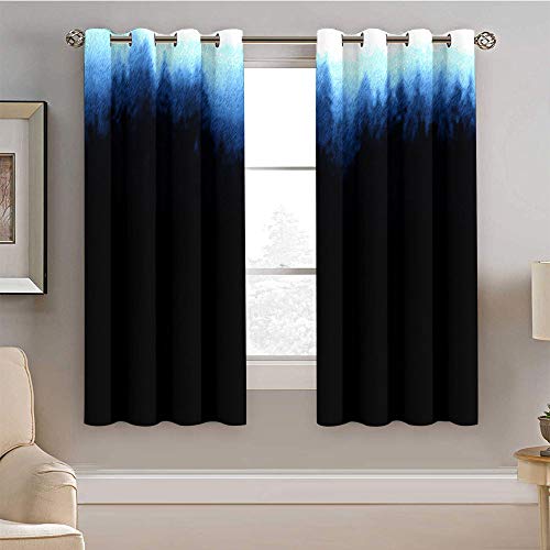 Bohogift Dip Dye Texture Repeat Modern Pattern11115 Wide Blackout