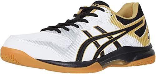ASICS Men's Gel-Rocket Volleyball Shoes, 10M, White/Black in Oman Whizz  Volleyball