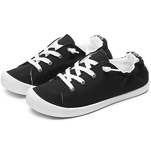 Adokoo Women's Fashion Sneakers Slip on Shoes Casual Walking Shoes