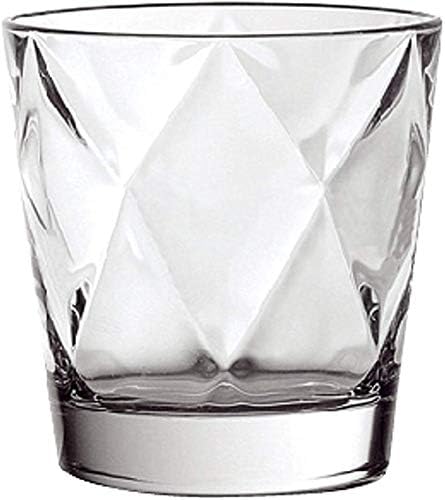 VIDIVIConcerto Short Glass Tumblers with Harlequin Design (37cl) (Set of 12)