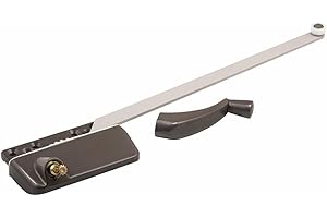 Prime-Line H 3570 13-1/2 In., Diecast, Bronze, Left Hand Wood or Vinyl Casement Operator (Single Pack)