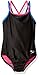 Speedo Girl's Swimsuit One Piece Solid Cross Back Multi Straps - Manufacturer Discontinued