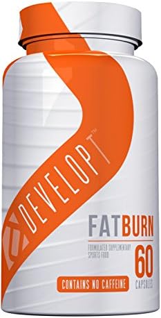 DEVELOPT FAT BURN - Caffeine Free Advanced Fat Burning and Thermogenic Formula, 60 Capsules