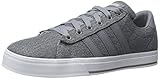 adidas NEO Men's Daily Fashion Sneaker, Grey/Tech Grey/White, 11 M US