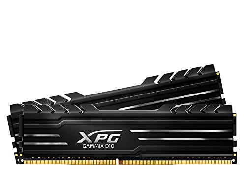 XPG Gammix D10 3000MHz (PC4 24000) 8G (4GBx2) Memory Module Kit Black (AX4U3000W4G16-DBG)