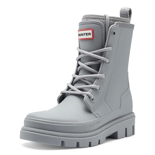 Hunter Women's Diana Waterproof, Dark Grey, 9 Medium