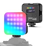 Neewer Magnetic RGB Video Light, 360° Full Color