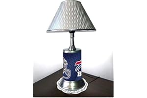 HBGP Table Lamp with Shade, Plate Rolled into lamp Body, BuBi, Buffalo