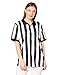 Crown Sporting Goods Women's Official Striped Referee/Umpire Jersey