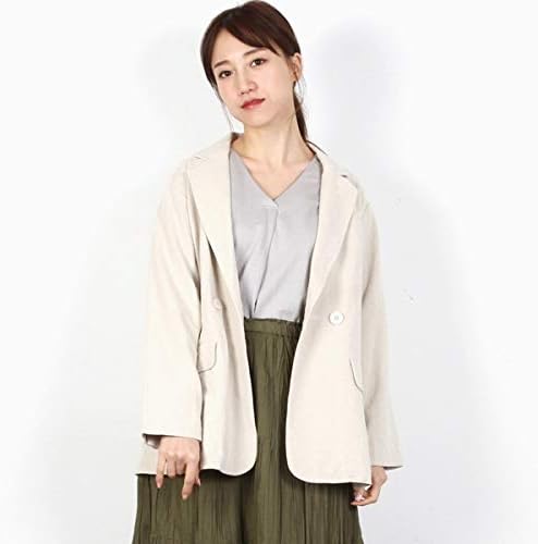 Amazon フェリーニ Fellini オーバーサイズテーラードジャケット エクリュ ワンサイズ コート ジャケット 通販