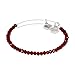 Alex and Ani Brilliance Bead Life On Mars Red/Shinny Silver Bracelet