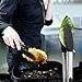 Vivree Kitchen Tongs Set - Salad & Grill Stainless Steel Serving Tongs with Silicone Tips - 9