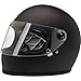 Biltwell (GS-BLK-FL-XL) Gringo S DOT Certified Full-Face-Helmet-Style Helmet (Flat Black, X-Large)