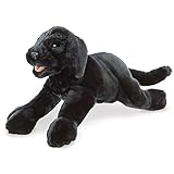 Folkmanis Black Labrador Puppy Puppet