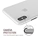 Ultra Thin iPhone X Case, Shamo's PP Thinnest Case [ 0.35mm ] Skin Light Slim Minimal Anti-Scratch Protective Cover Semi-Transparent Lightweight Matte Finish Coating Good Grip Frosted (White)