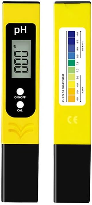 A Little Life Digital pH Meter 0.01 PH Water Tester 3x Calibration Solution