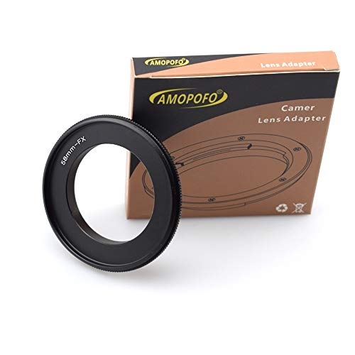 58mm to FX Reverse Adapter Ring,58mm-FX Macro Shoot Ring,Compatible with for Fuji film FX Camera X-A5 X-A20 X-A10 X-A3 X-A2 X-A1 X-T2 X-E3 X-E2S X-E2 X-E1 X-T100 X-M1 X-Pro1 X-Pro2,Macro Shoot. — image 1