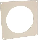 Kair 150mm 6 Inch Round Ducting Wall Plate - UK Made Ventilation Vent Cover