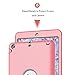 Hocase Dual Layer  Ruggged Hard Rubber Case Apple iPad mini 1 / 2 / 3 - Pink / Grey