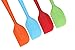 Silicone Spatula Set - 4-piece, Heat-Resistant Baking Spoon & Spatulas, Non-stick Rubber Dishwasher Safe Seamless Spatulas with Stainless Steel Core