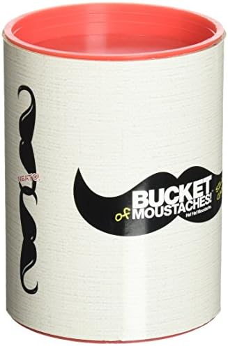 Ha! Ha! Moustache Bucket of Moustaches Board Game