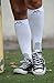 Mojo Compression Socks 20-30 mmHg Graduated Compression Stockings - Unisex, White, XL