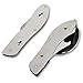 Ukainiemai 2 Pack Knurled Aluminum Handle Travel Cutlery Set Portable Stainless Steel Dishes (Knife, Fork, Spoon, Bottle Opener etc.)thumb 4
