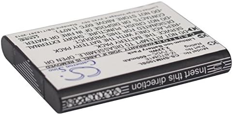 Replacement Battery 600mAh/2.22Wh Rechargeable Battery for Sharp Portable Plasmacluster Ion Generator IG-DM1Z-W