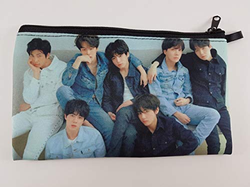 Bangtan Boys [BTS] - Korean Boy Band Big Zip Pen Pencil/Cosmetic Makeup Case Bag Pouch BTS-041