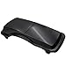 DaSen 6x9 Gloss Black ABS Plastic Saddlebag Speaker Lid w/Nylon Waterproof Saddlebag Speaker Lid Cover Compatible with Harley-Davidson Touring Street Glide Road King Ultra 93-13