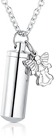 XIUDA Gift for Women Urn Necklace for Ashes, Cremation Memorial Keepsake Pendant Necklace Jewelry