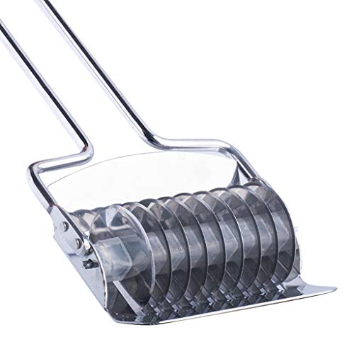 Clearance! Pasta Noodle Cutter, Fheaven Stainless Steel portable Handle Pasta Spaghetti Maker Noodle Roller Dough Cutter Mincer Kitchen Tool