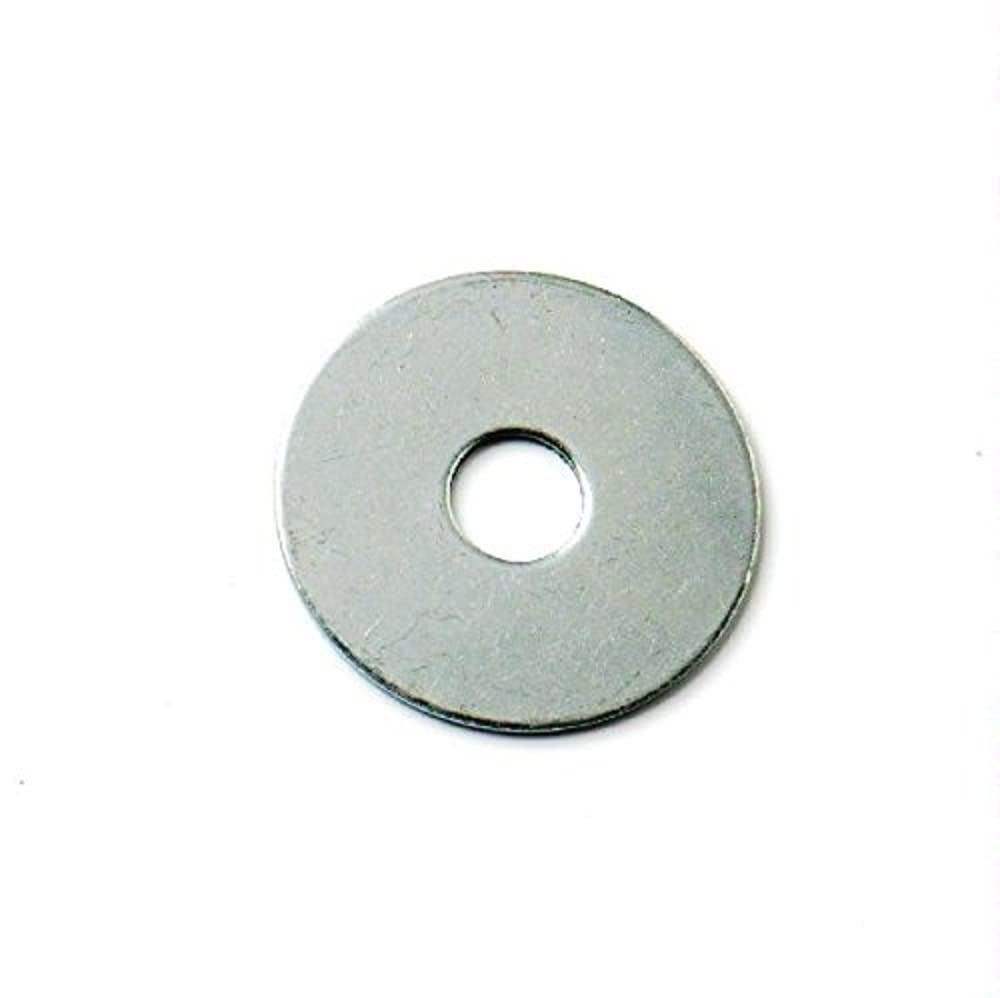 Merriway BH06116 (100 Pcs) Penny Repair Mudguard Fender Washer 25 mm Diameter x 8 mm Hole - Pack of 100 Pieces