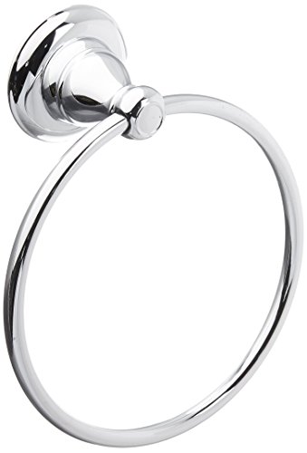 LIBERTY HARDWARE 78446-PC Porter Polished Chrome Towel Ring