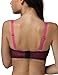 Rose Lady Women's Plus Size Lace Bra Underwire Molded Adjustable Bra
