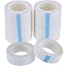 10 Rolls White Eyelash Tapes Fabric Eyelash Tapes for Eyelash Extension Supply, 0.5 inch x 10 Yards