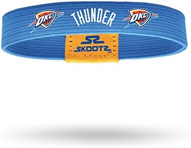 Officially Licensed NBA Wristbands (Large, Oklahoma City Thunder)