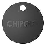 Chipolo Plus Smart Keyring Bluetooth Tracker Black