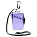 WITZ See it Safe Waterproof ID/Badge Holder Case, Purple
