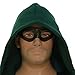 XCOSER Arrow Mask Real Leather Oliver Queen Laurel Sara Cosplay Props 2016