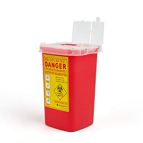 6 Medical+Sharps+Disposal+Container+FDA+Approved
