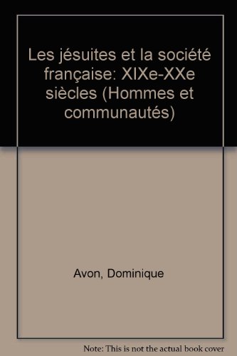 Les  jésuites et la société française