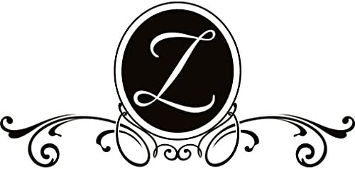 Design On Style Z Monogram Vinyl Wall Art Lettering Decor Mural Initials Buy Online At Best Price In Uae Amazon Ae