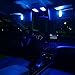 Partsam LED Interior Light Package Lighting Bulbs Kit fit Replacement for Ford F-150 2014 2013 2012 2011 2004-2010 -Blue 7Pcs